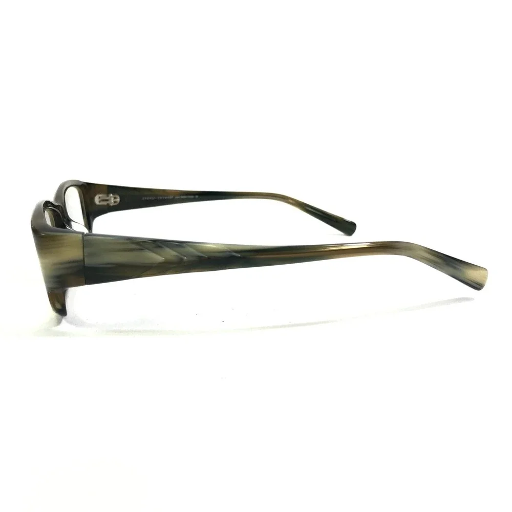 Iyoko-Inyake Eyeglasses Frames IY 259 COL. 18 Black Brown Horn Pattern 54-16-135